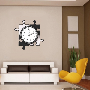 Zegar naklejany na ścianę