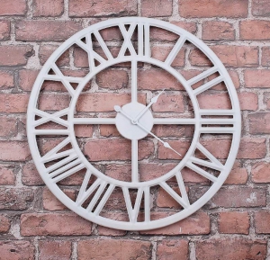 Duży zegar industrialny