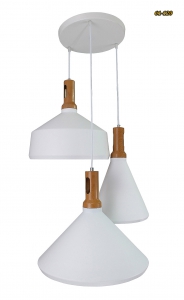 Biała lampa skandynawska
